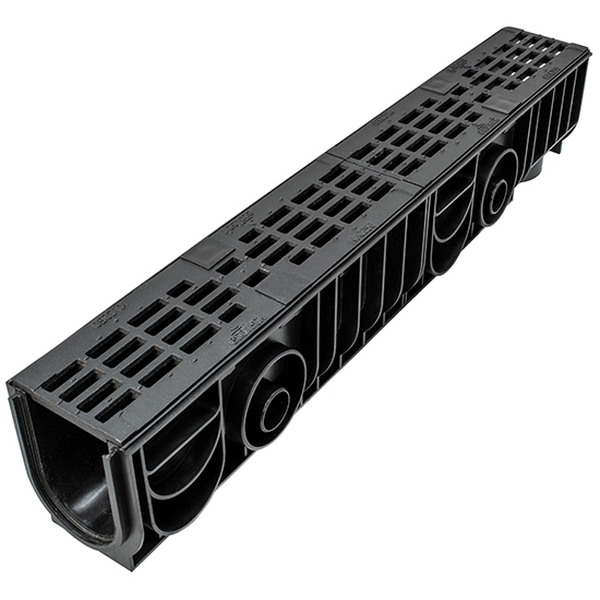 Лоток Ecoteck STANDART 100.175 h179 c решеткой 100 чугунной, кл. С250